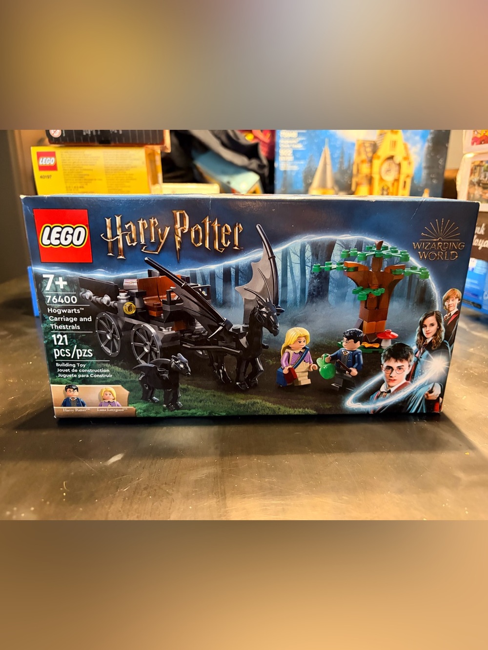 Sealed, Retired, 76400 Lego Harry Potter Hogwarts Carriage and Thestrals 121pcs